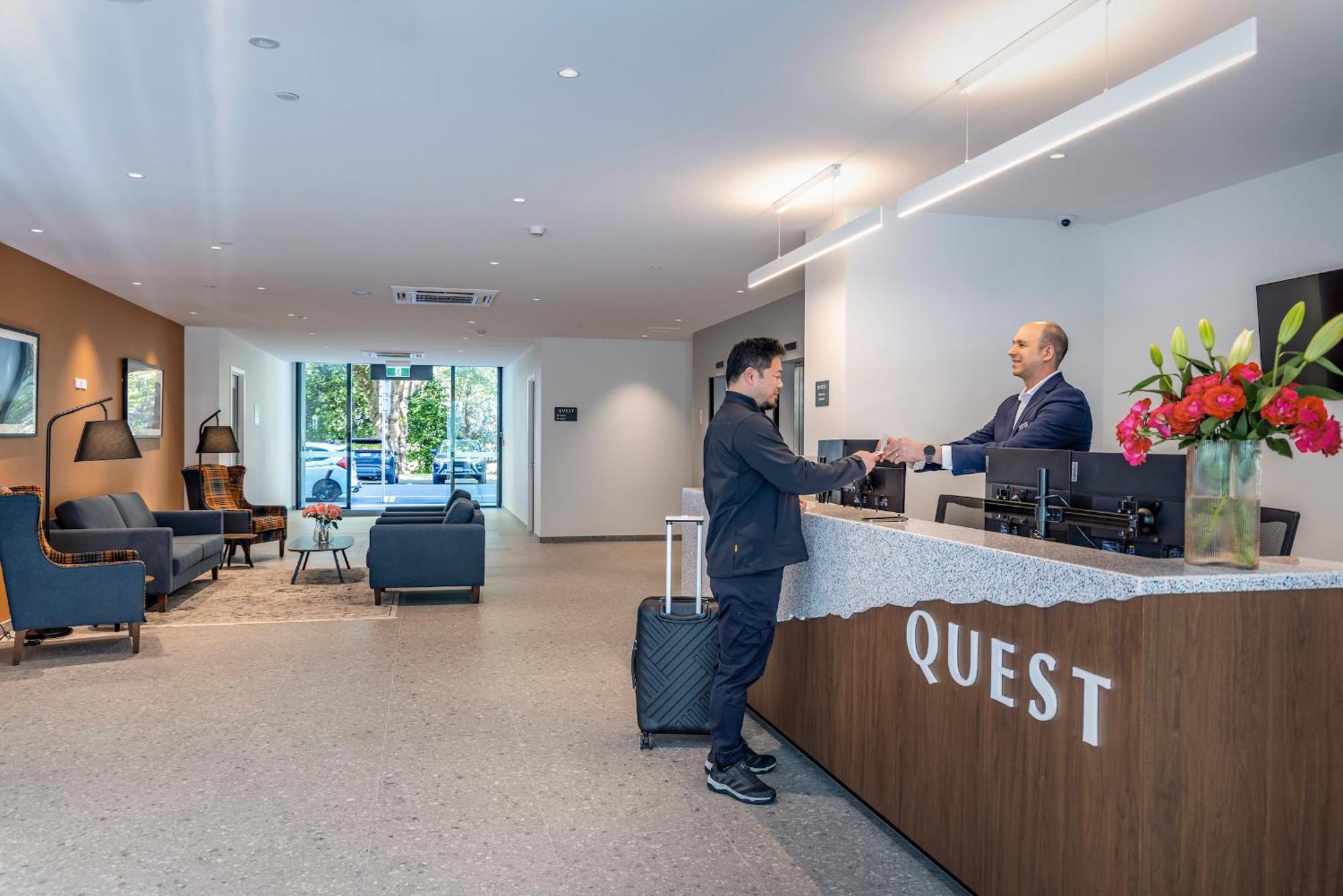 Quest On Cambridge Apartman Christchurch Kültér fotó